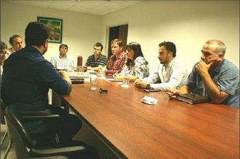 Directivos del CPCE Chaco se reunieron con funcionarios de la